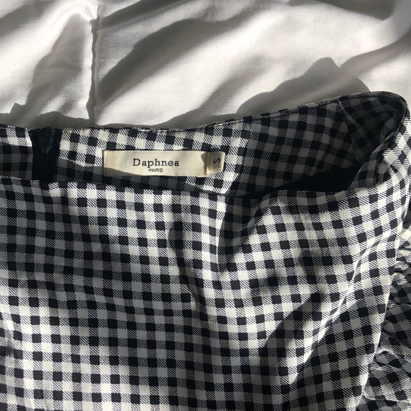 Gingham mini skirt - Picture 2 of 4